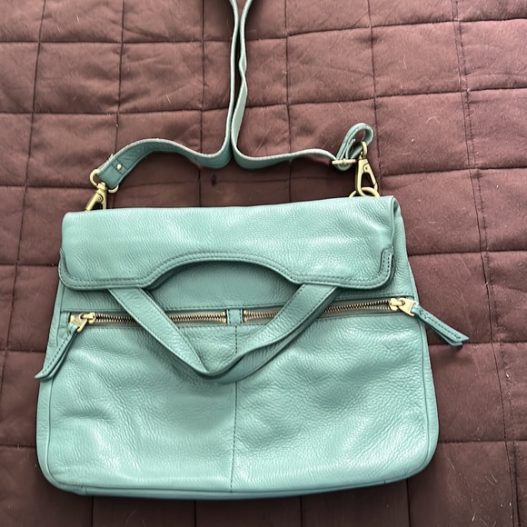 FOSSIL cross body or hand held bag, Autumn aqua - Picture 2 of 5